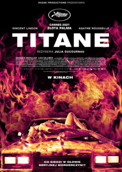 Kino Konesera: Titane, poniedziałek 31 stycznia 18:30