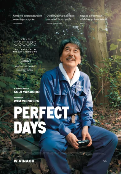 Kino Konesera: „Perfect Days” poniedziałek               29 kwietnia godz.18:00 