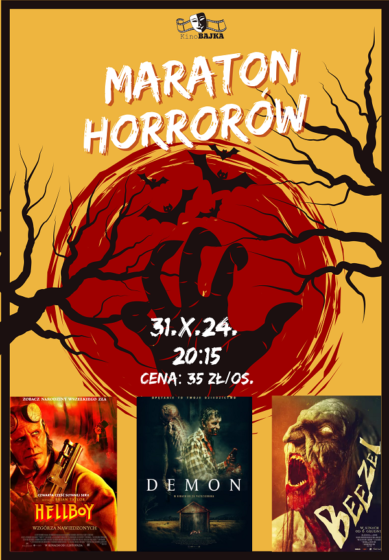 Zapraszamy na Maraton Horrorów 31.X.godz.20:15