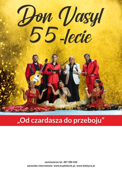 Muzyka świata: DON VASYL 55-lecie „Od czardasza do przeboju”