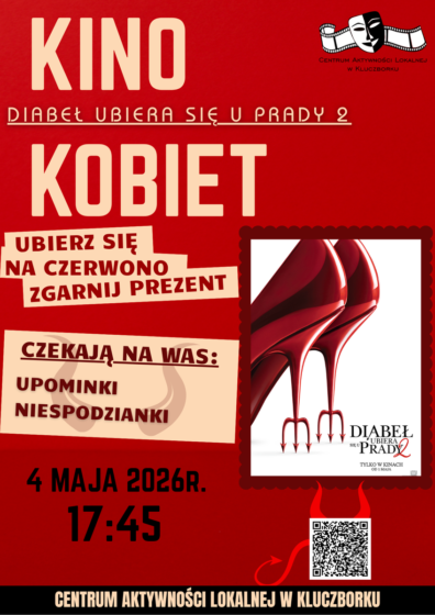 Kino Kobiet: „Diabeł ubiera się u Prady 2” poniedziałek 4 maja godz.17:45